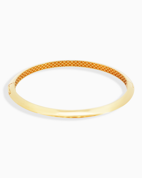 18K Yellow Gold Bangle – 8.10g.