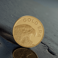 25g Gold Coin 24K– Falcon Design