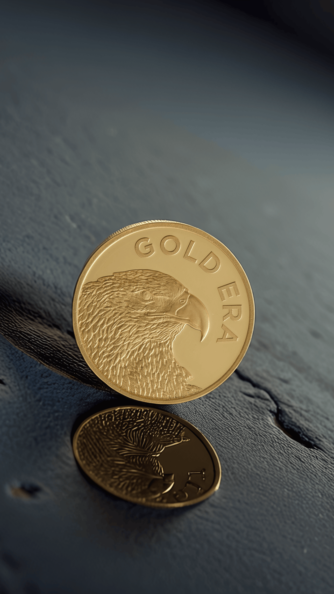 15.55g Gold Coin (Half Ounce) – Falcon Design