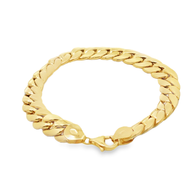 Yellow Gold Curb Chain Bracelet
