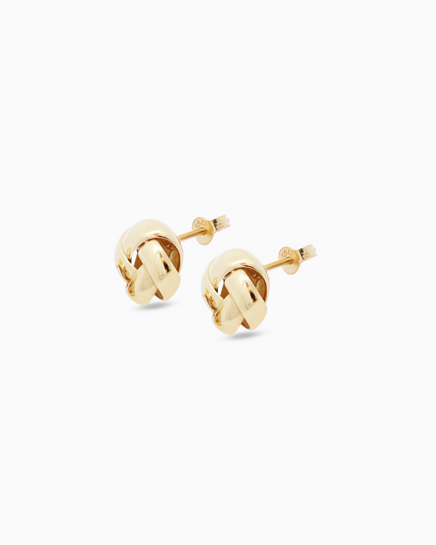 18K Yellow Gold Earrings