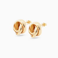18K Yellow Gold Earrings