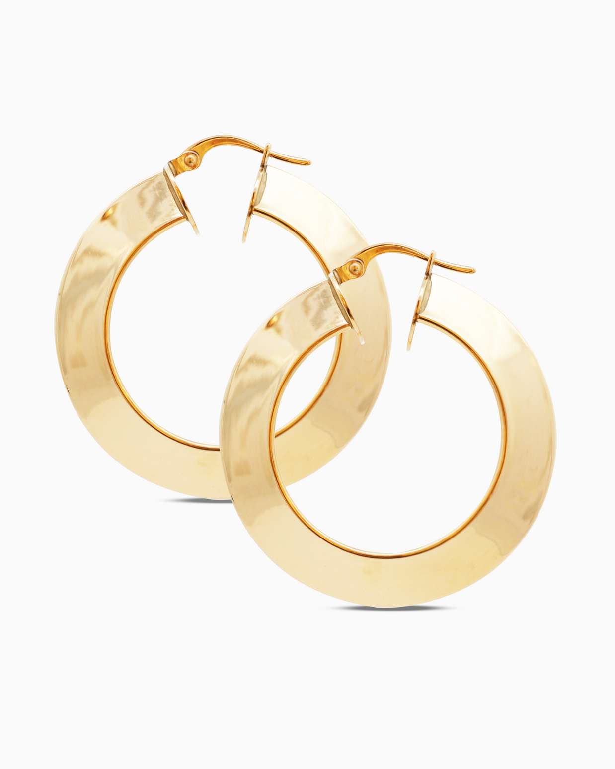 18K Yellow Gold Earrings – 5.20g.