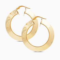 18K Yellow Gold Earrings – 5.20g.
