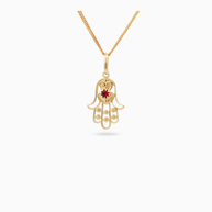 18K Gold Pendant