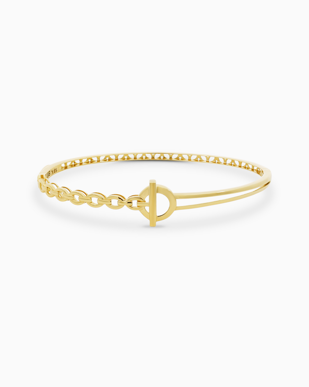18K Gold Bangle – 5.30g.
