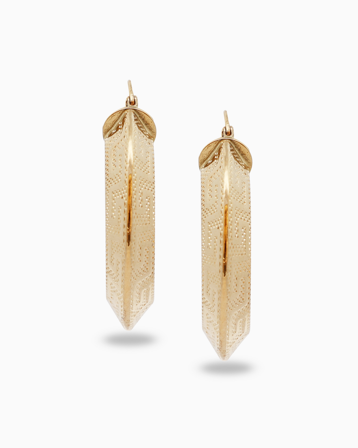18K Yellow Gold Earrings – 5.60g.