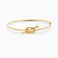 18K Gold Bangle