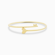 18K Gold Bangle – 6.10g.