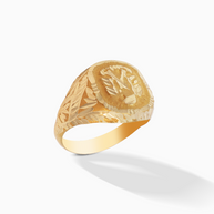 18K Yellow Gold Men’s Ring