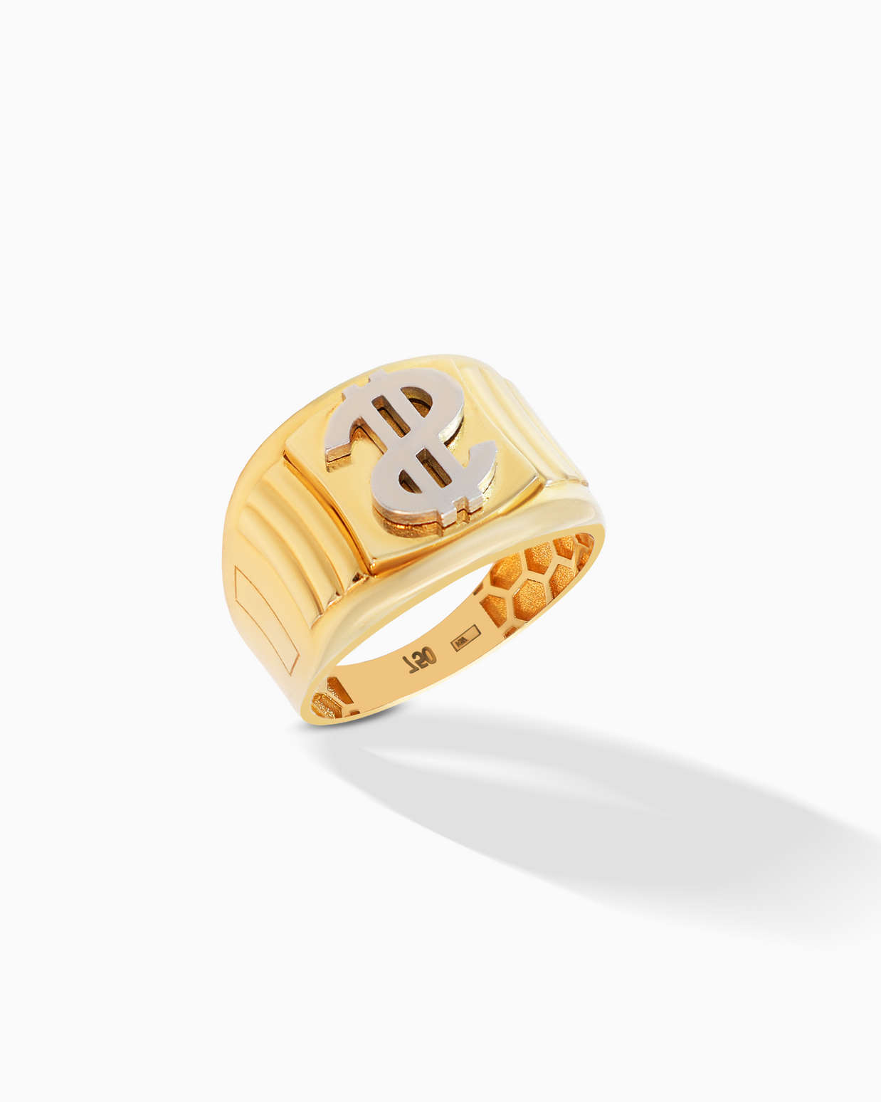 18K Yellow Gold Men’s Ring – 6.10g.