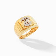 18K Yellow Gold Men’s Ring – 6.10g.