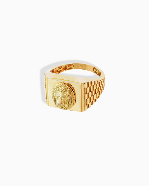 18K Yellow Gold Men’s Ring – 5.70g.