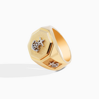 18K Yellow Gold Men’s Ring – 12.90g.