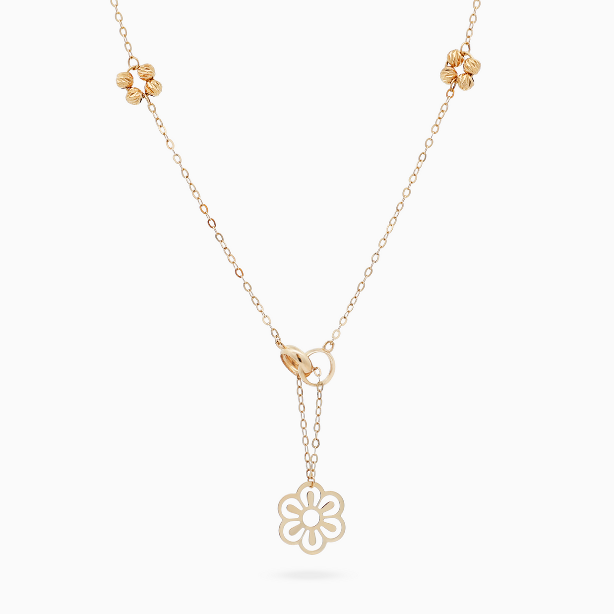 18K Yellow Gold Slender Gold Chain Necklace