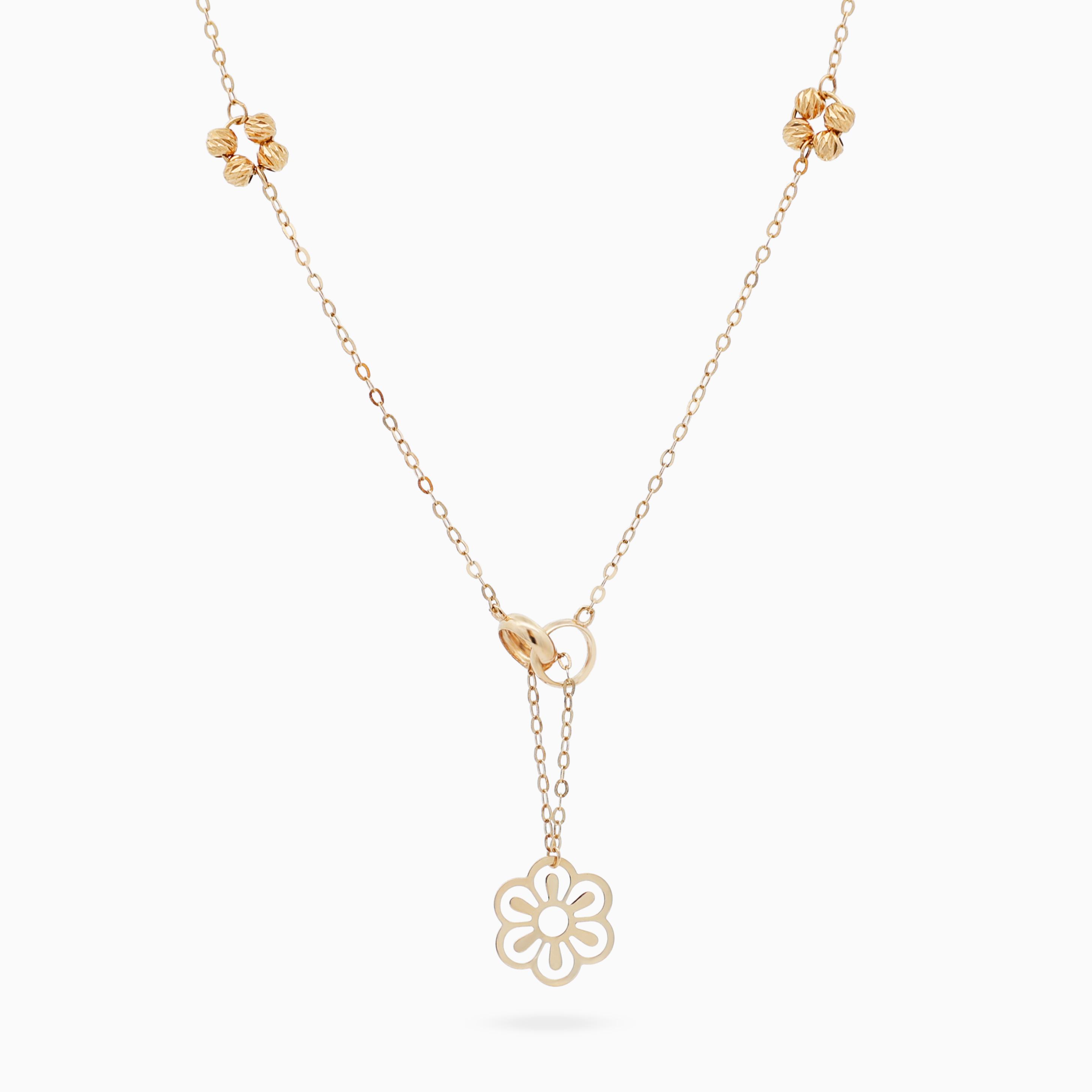 18K Yellow Gold Slender Gold Chain Necklace