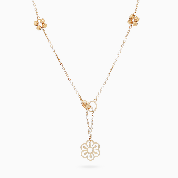 18K Yellow Gold Slender Gold Chain Necklace