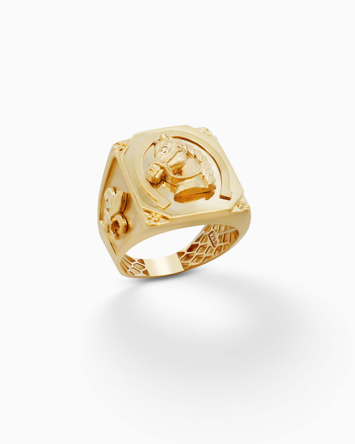 18K Gold Men’s Ring – 10.40g.