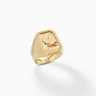 18K Gold Men’s Ring