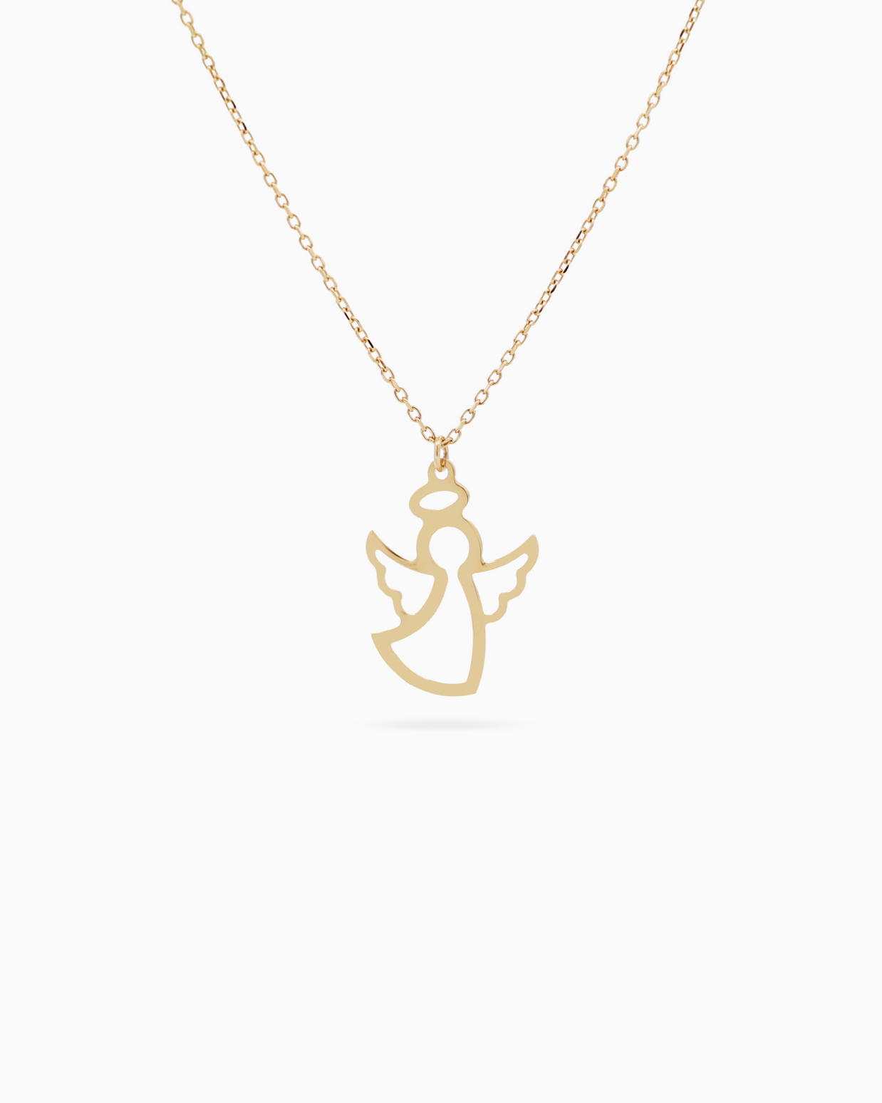 18K Yellow Gold Delicate Gold Strand Necklace