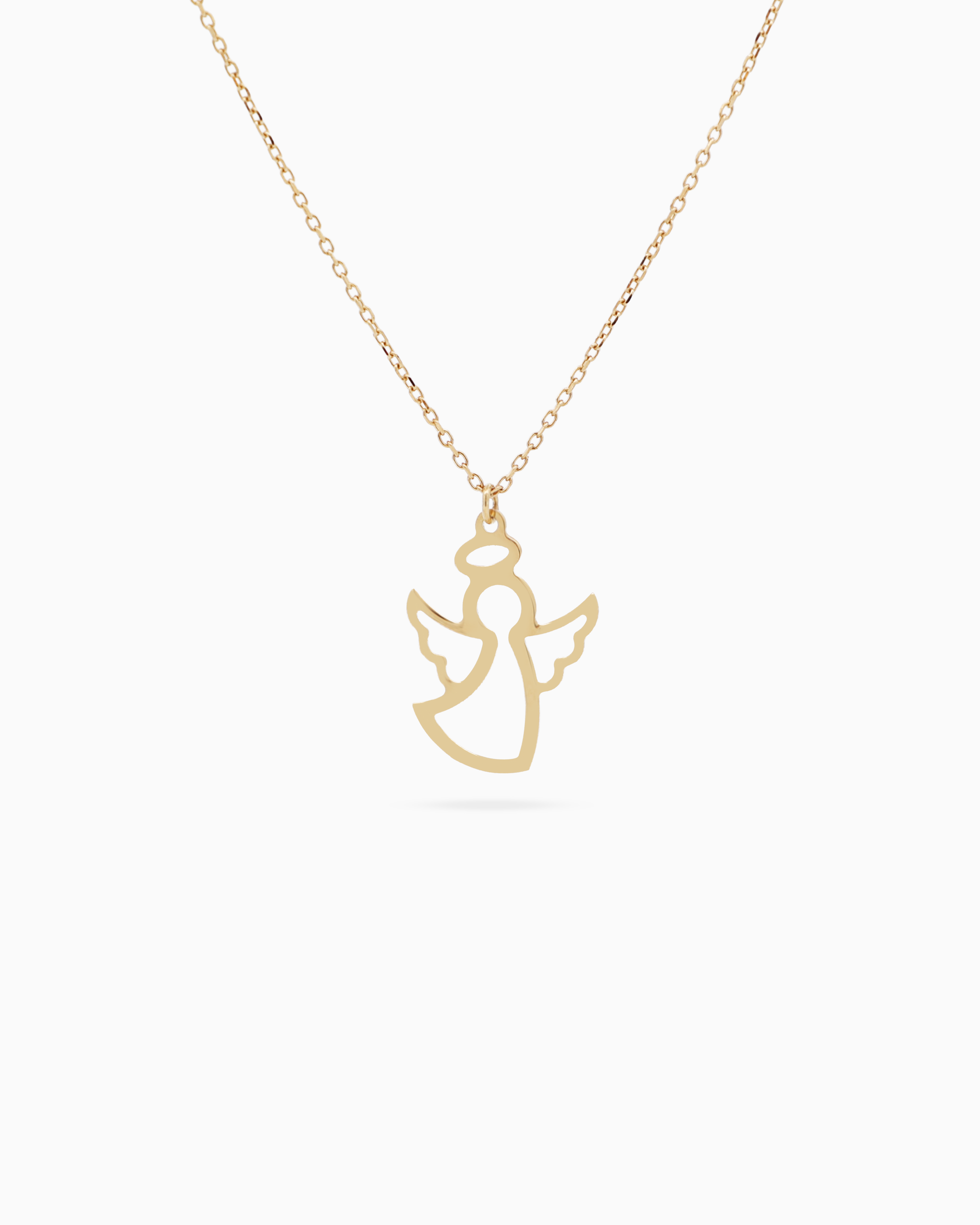 18K Yellow Gold Delicate Gold Strand Necklace