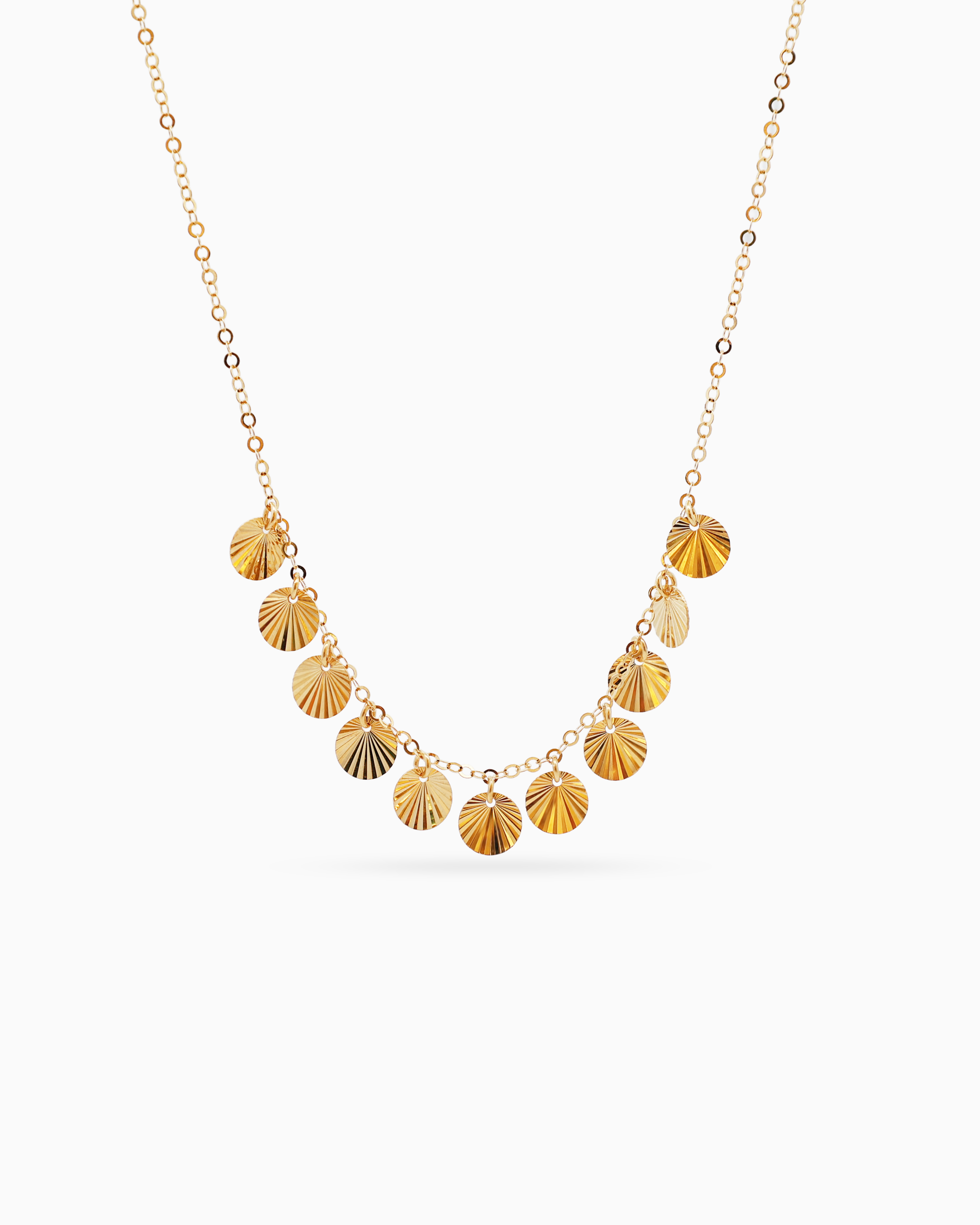 18K Tri-Color Gold Tri-Color Gold Twist Necklace