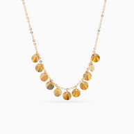 18K Tri-Color Gold Tri-Color Gold Twist Necklace
