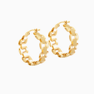 18K Gold Earrings
