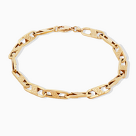 18K Gold Men’s Bracelet – 12.90g.