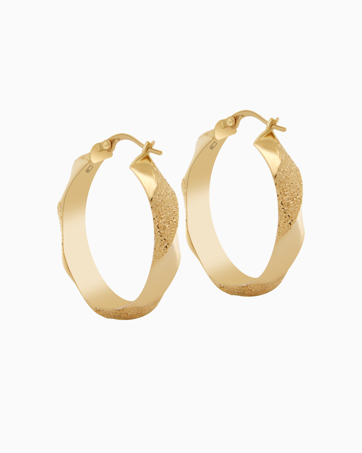 18K Gold Earrings