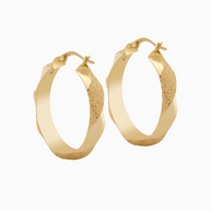 18K Gold Earrings