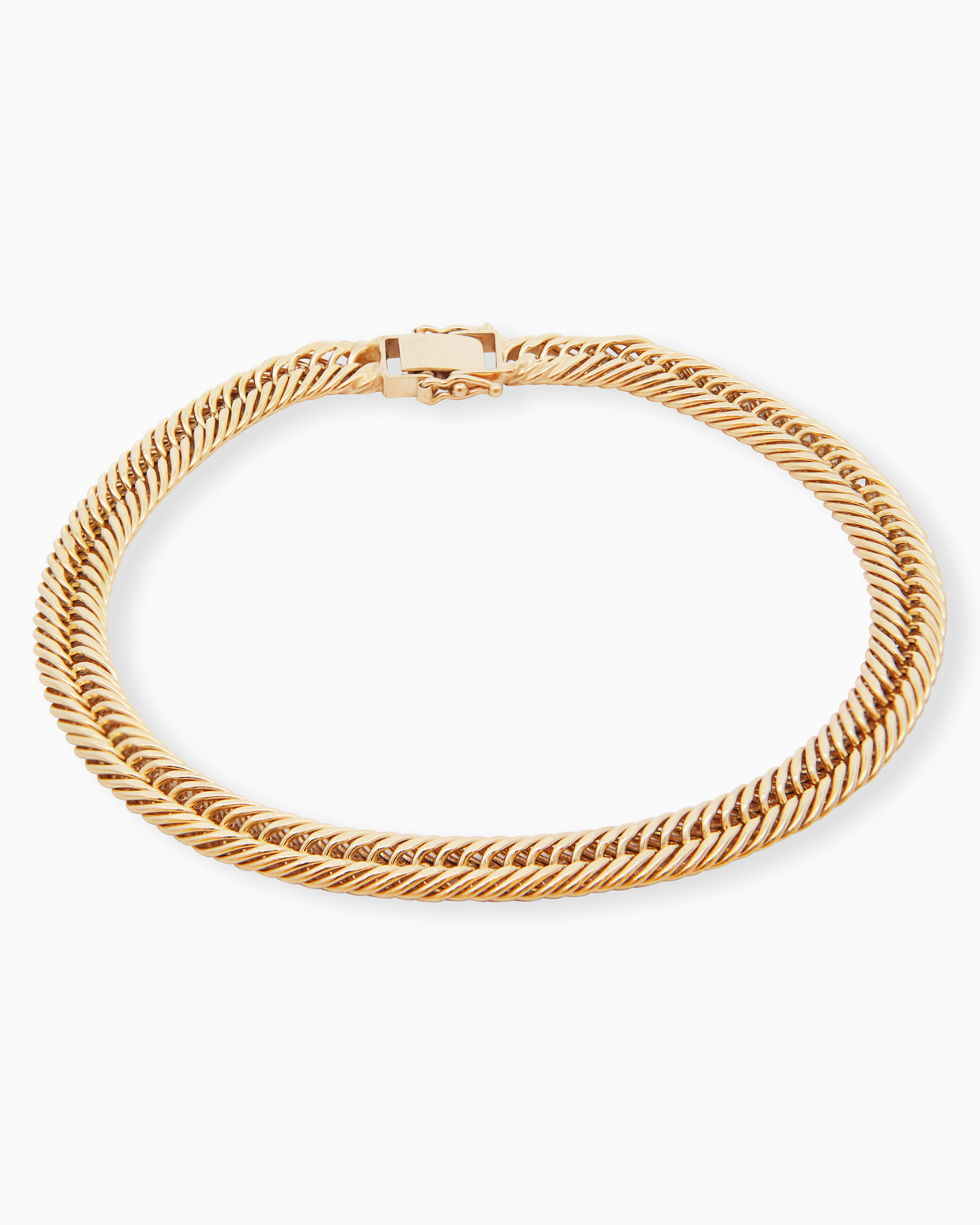 18K Yellow Gold Men’s Bracelet – 8.80g.