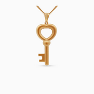 18K Yellow Gold Pendant