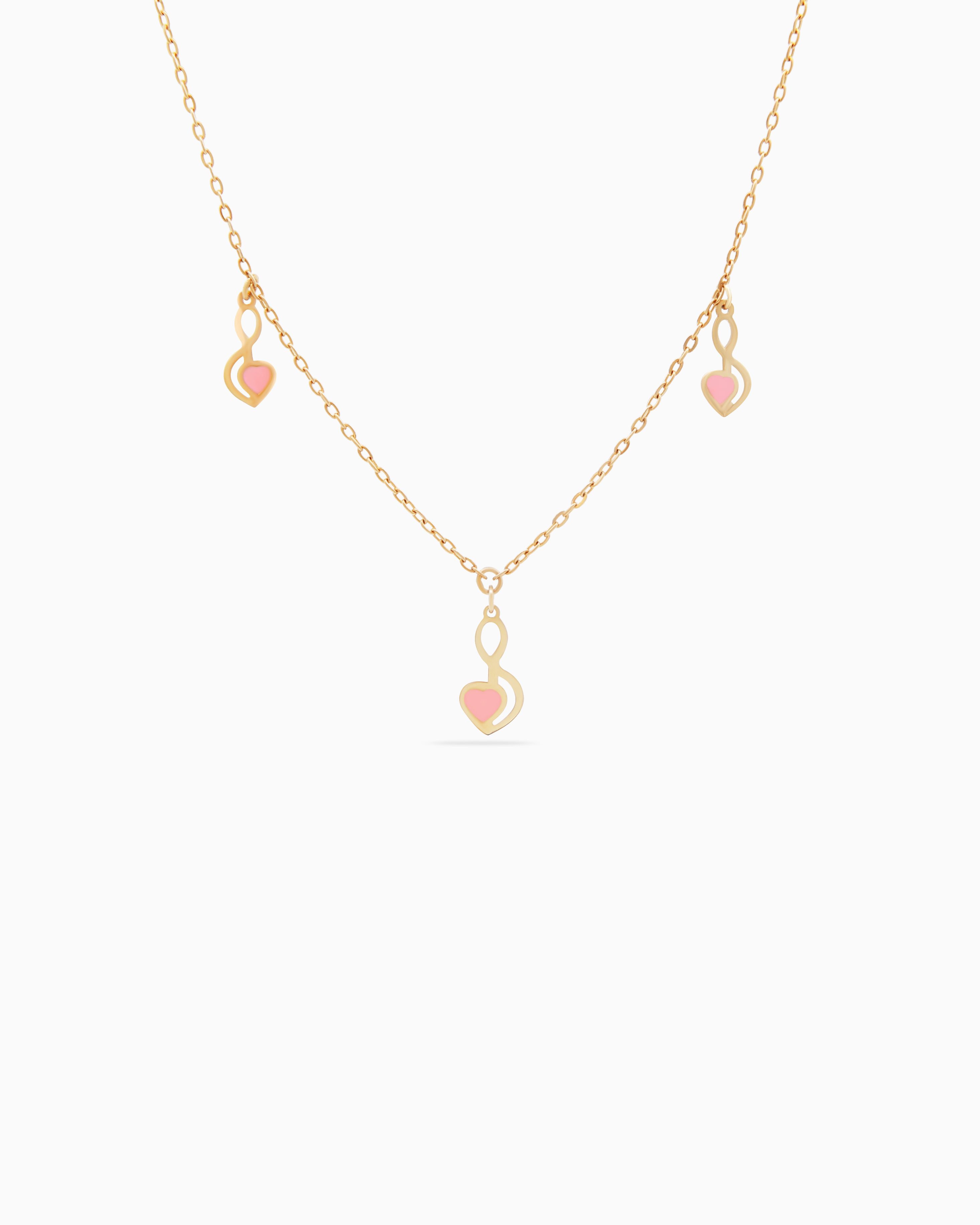 18K Yellow Gold Kids Necklace