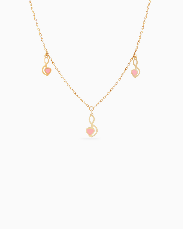 18K Yellow Gold Kids Necklace