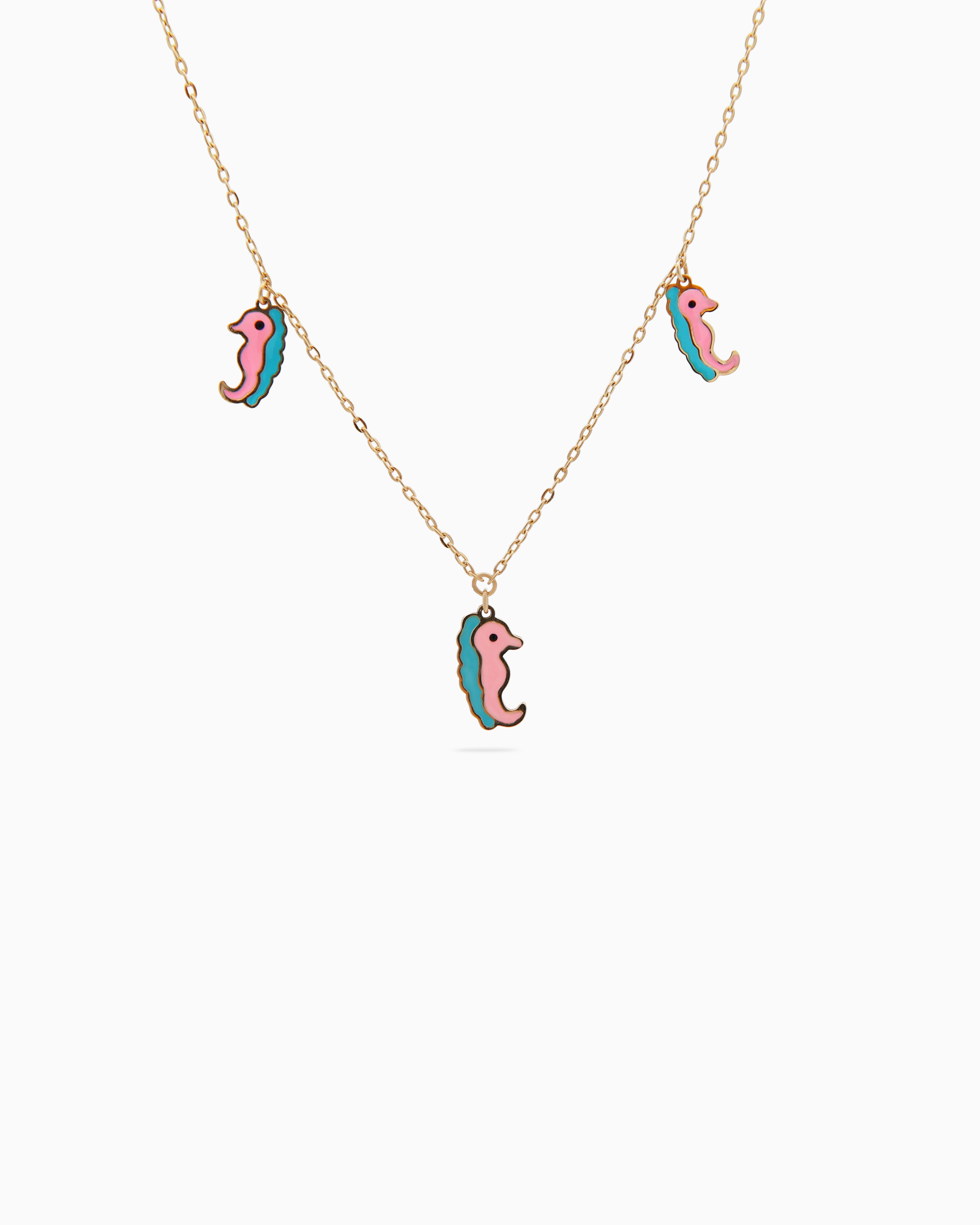 18K Yellow Gold Kids Jewelry Set