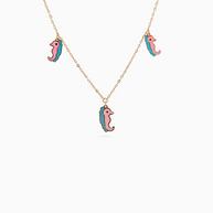 18K Yellow Gold Kids Jewelry Set