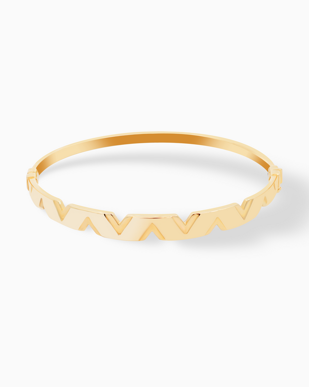 18K Yellow Gold Bangle – 8.80g.