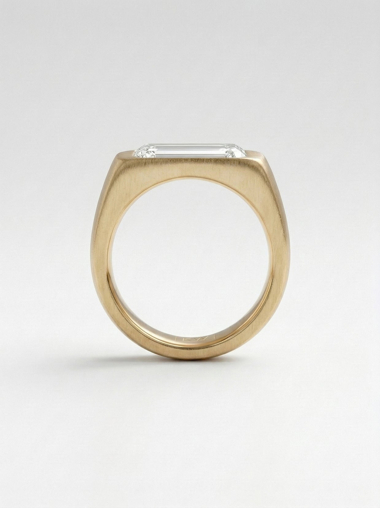 Imperial Emerald Signet Ring