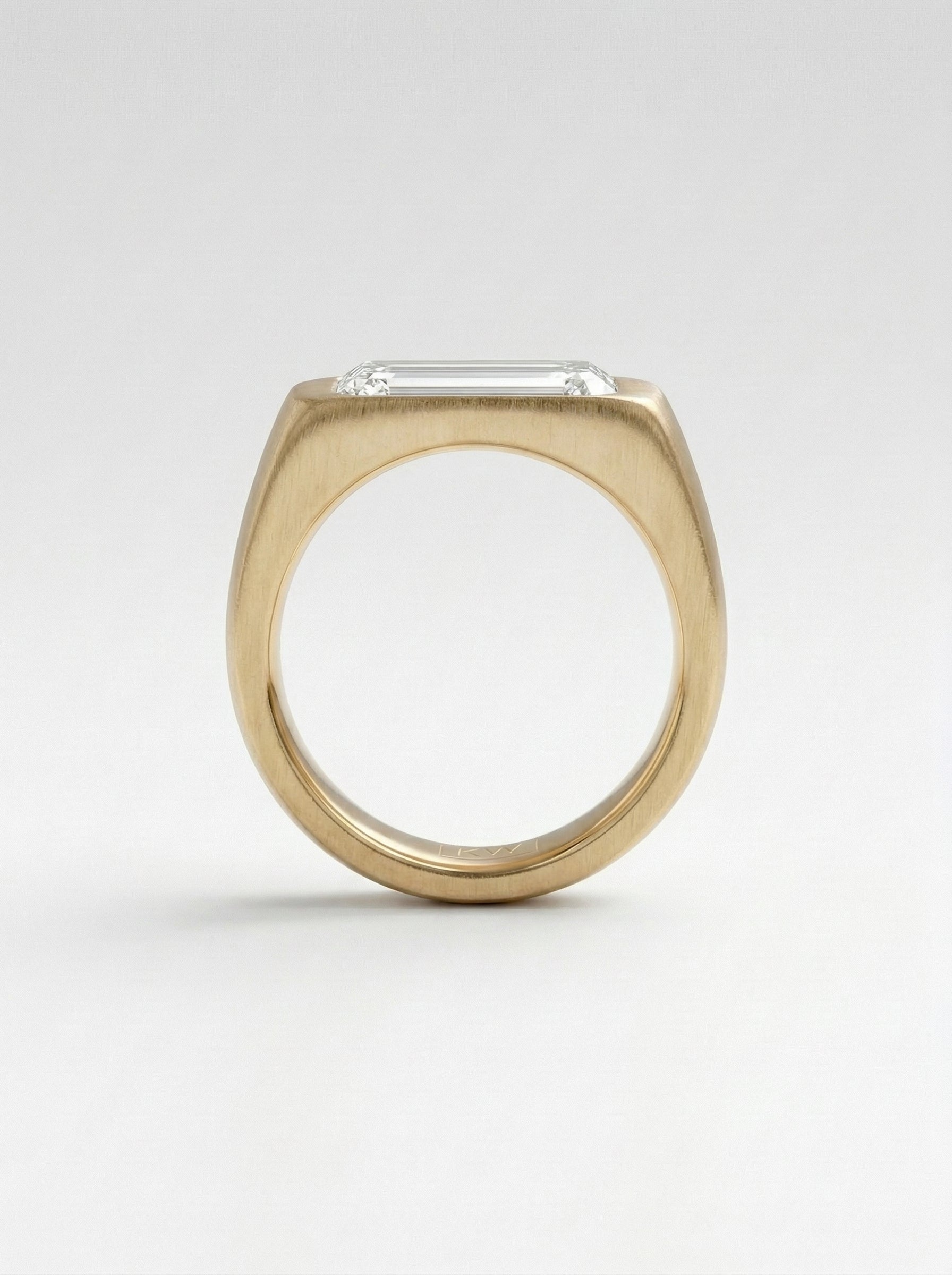 Imperial Emerald Signet Ring
