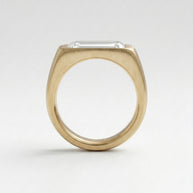 Imperial Emerald Signet Ring