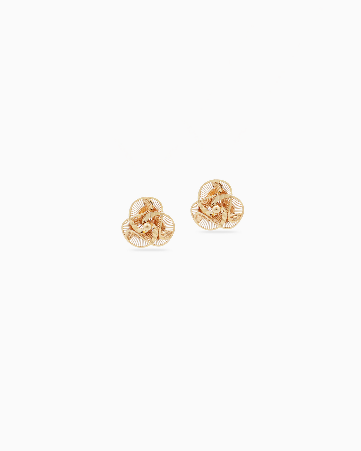 18K Yellow Gold Half Set
