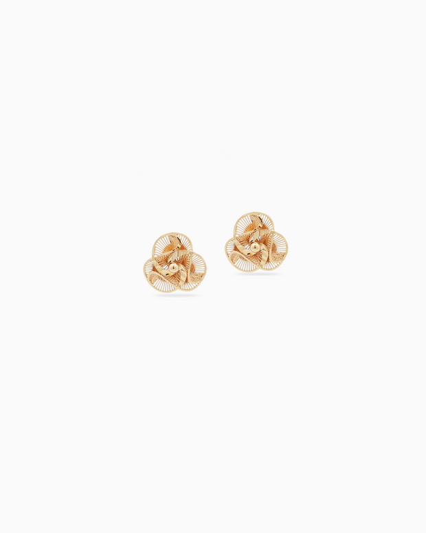 18K Yellow Gold Half Set
