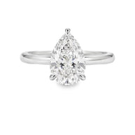 18K Yellow Gold Pear Lab-Grown Diamond Ring – 1.00ct.