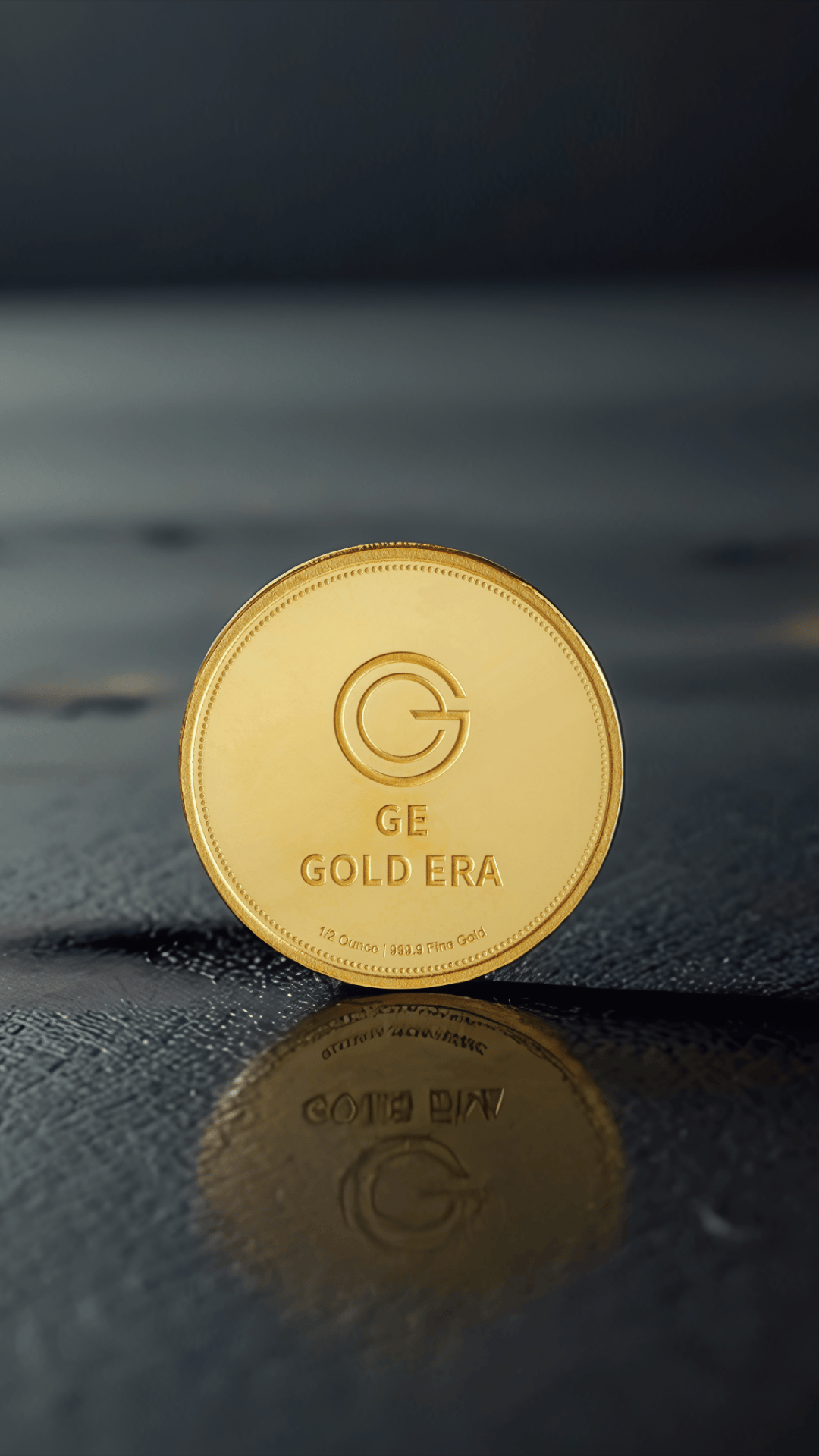 15.55g Gold Coin (Half Ounce) – Pyramids Design
