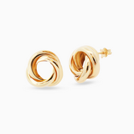 18K Yellow Gold Earrings