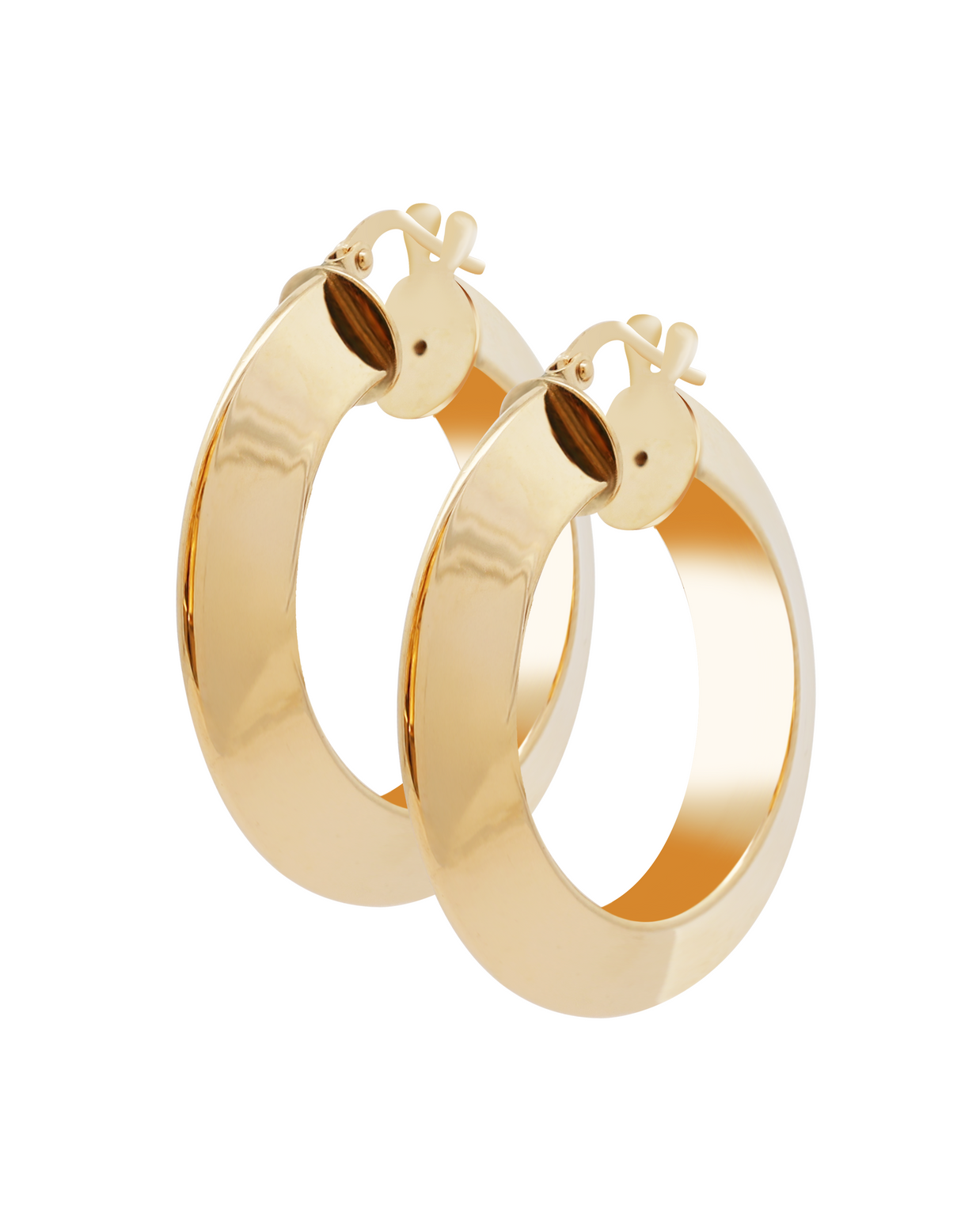 18K Yellow Gold Earrings – 5.20g.