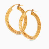 18K Yellow Gold Earrings