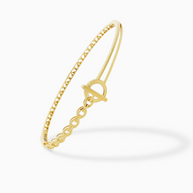 18K Gold Bangle – 5.30g.