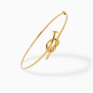 18K Gold Bangle